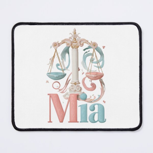 Item preview, Mia – Libra Zodiac Sign Illustration 3D designed and sold by AlexLineArt.