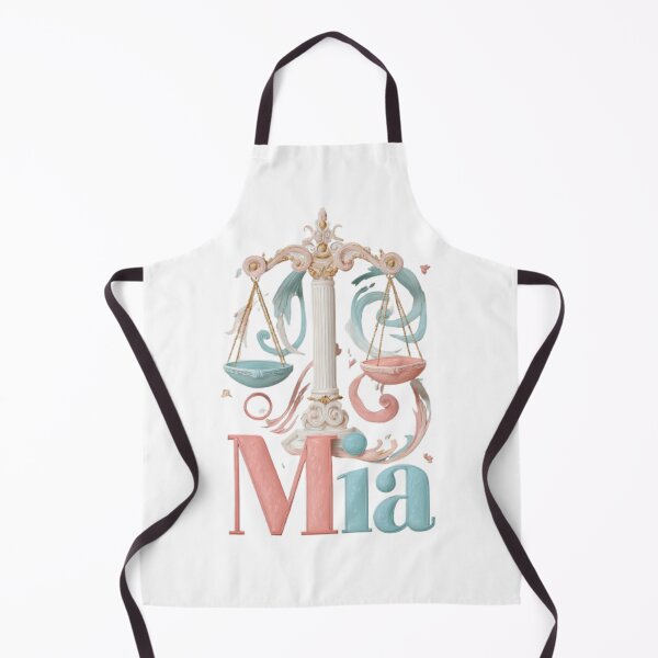 Item preview, Mia – Libra Zodiac Sign Illustration 3D designed and sold by AlexLineArt.