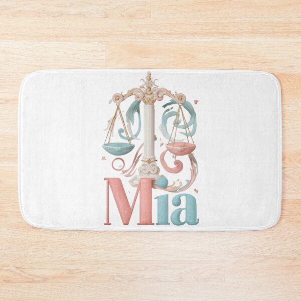Item preview, Mia – Libra Zodiac Sign Illustration 3D designed and sold by AlexLineArt.