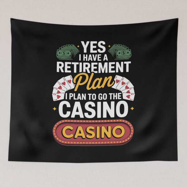 Item preview, Casino Retirement Plan designed and sold by JonGogue.