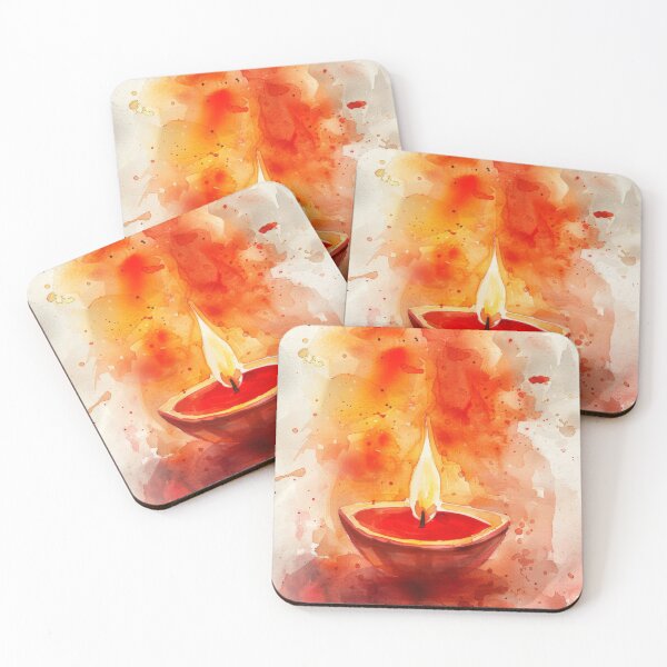 Item preview, Oil lamps with burning flames surrounded by flower petals, background, AI Generated designed and sold by dvoevnore.