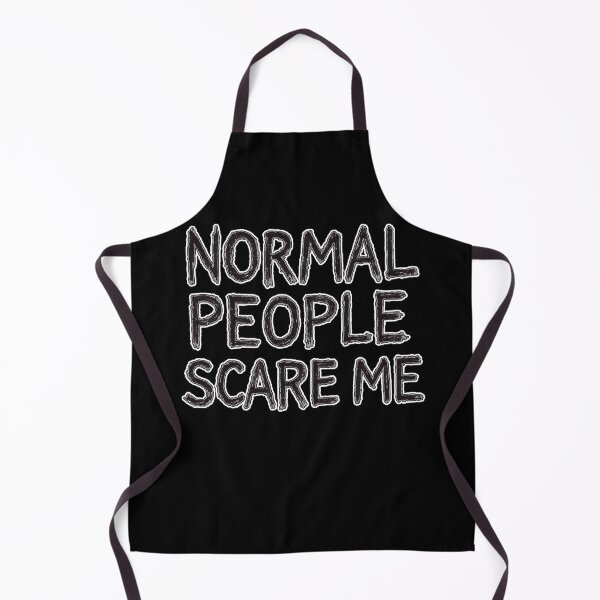 Item preview, Normal People Scare Me, cute gift crazy vibes designed and sold by Tattoo-Shirt Designer .