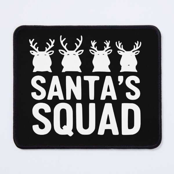 Item preview, Santa’s Squad – Funny Christmas Friends Holiday T-Shirt designed and sold by malkeetart.