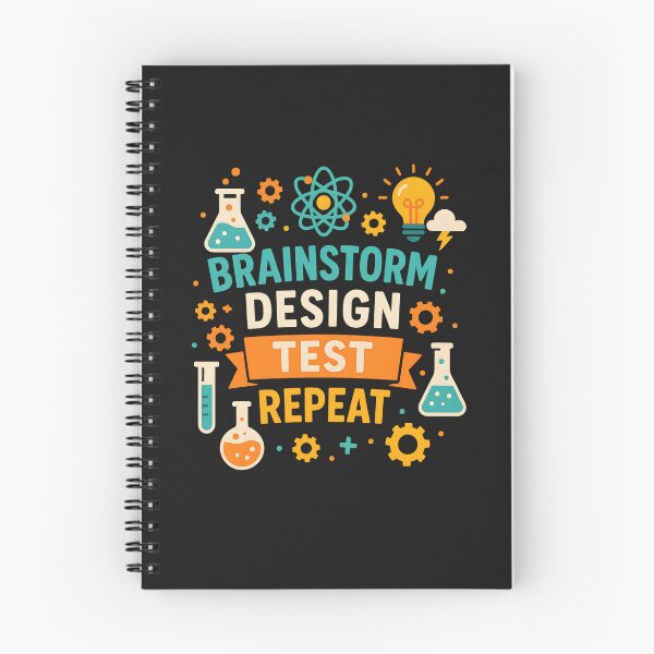 Item preview, Brainstorm Design Test Repeat Stem Student Stem Teacher designed and sold by hemagamo.