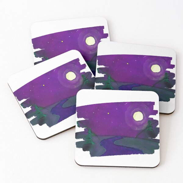 Item preview, "Magical Night Sky – Starry Fantasy Background" designed and sold by chamaleox9.