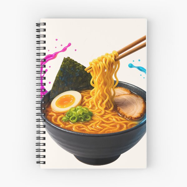 Item preview, Neon Ramen Splash Bowl designed and sold by Savannarojas.
