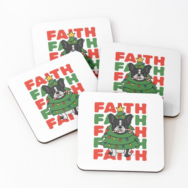 Item preview, Faith Christmas French Bulldog – Cute Holiday Dog Design designed and sold by kiralynstration.