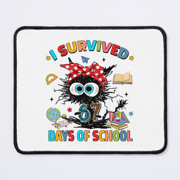 Item preview, Classic Funny Survived Days Meme of Student 67 Teacher I 67 School designed and sold by SteveSaccoro.