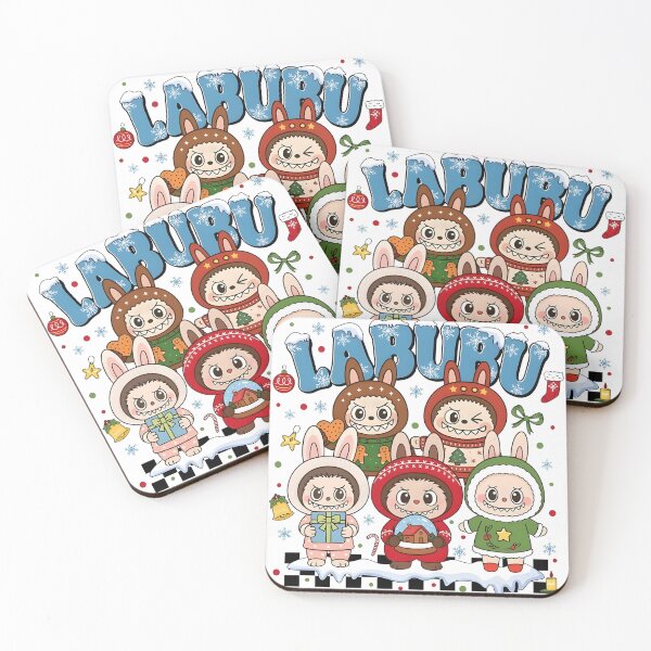 Item preview, Merry Christmas Labubu Squad designed and sold by sahbender.