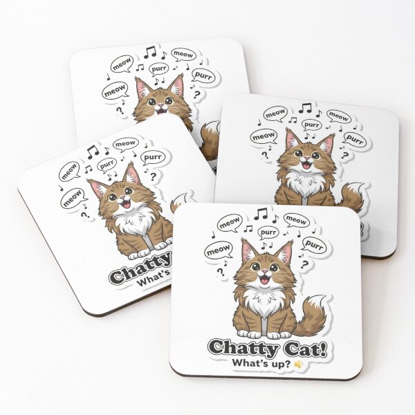 Item preview, Maine Coon Coffee Addict | Caffeine Cat Sticker, T-Shirt designed and sold by MiracleDroplet.