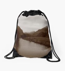 SNOW AND WATER Drawstring Bag