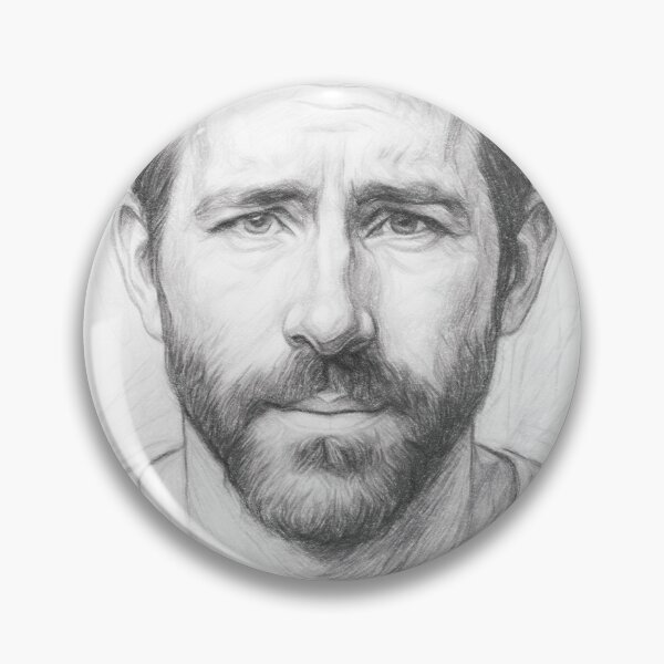 Artikelvorschau, Bleistiftporträt des Schauspielers entworfen und verkauft von Leon Woods Pencil Art.