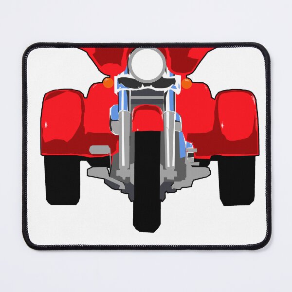 Item preview, 3 Wheels – Touring Trike Motorcycle Illustration designed and sold by denip.