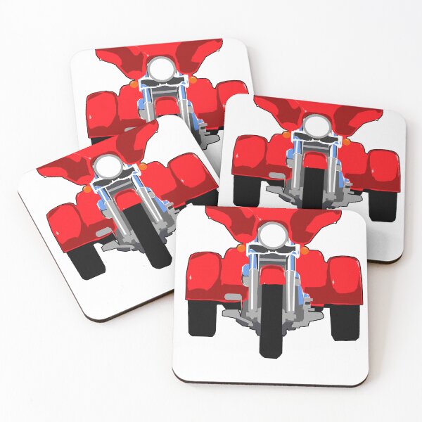 Item preview, 3 Wheels – Touring Trike Motorcycle Illustration designed and sold by denip.