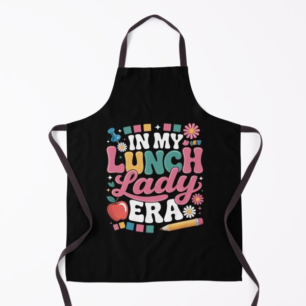 Item preview, In My Lunch Lady Era Cafeteria Crew Groovy Back To School designed and sold by ChristopStano.