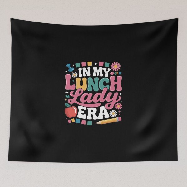 Item preview, In My Lunch Lady Era Cafeteria Crew Groovy Back To School  designed and sold by ChristopStano.