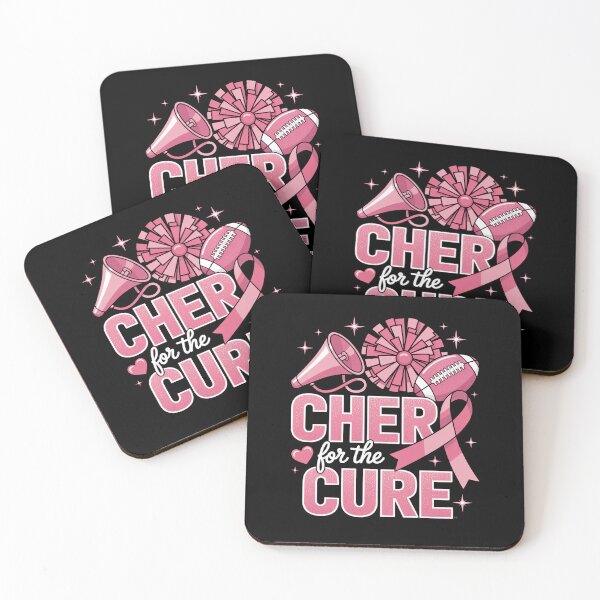 Item preview, Cheer For The Cure Breast Cancer Awareness Pink Ribbon designed and sold by JonGogue.