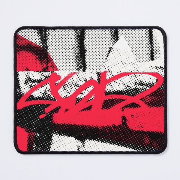 Item preview, Red Slash Graffiti Over Brick designed and sold by syamsandsonn.