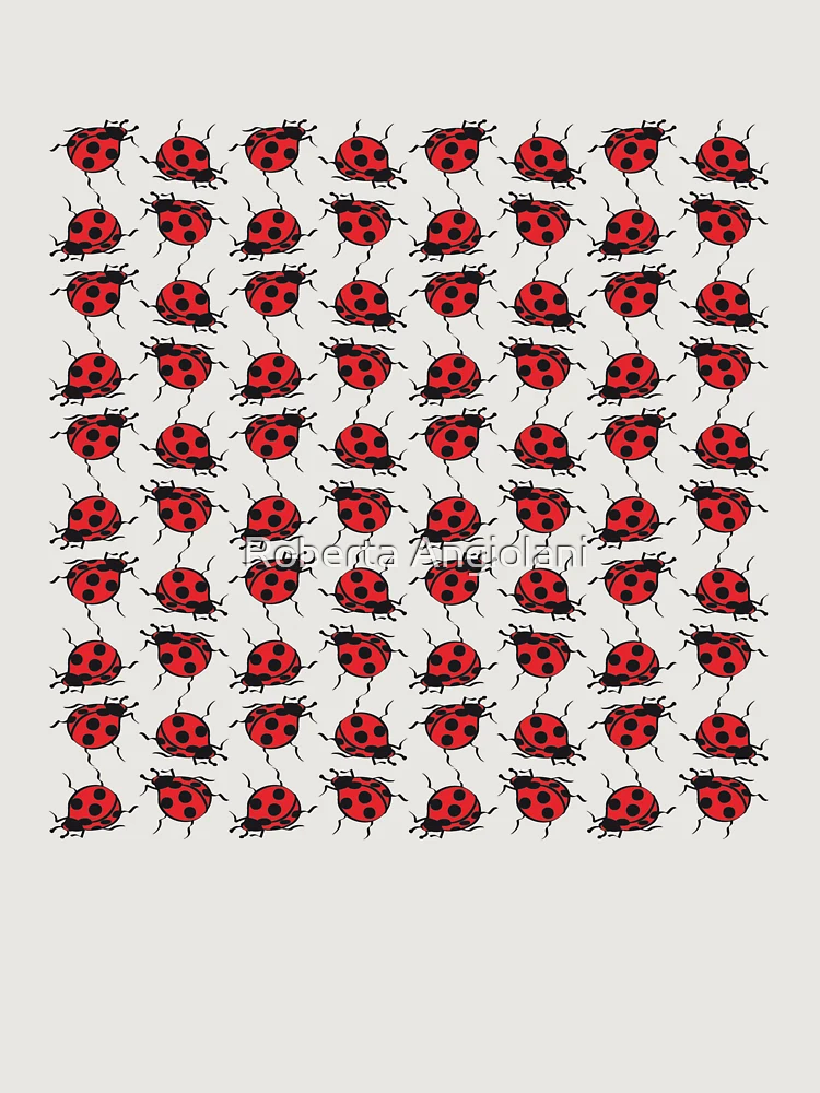 Thumbnail 6 of 6, Premium Oversized Hoodie, Ladybugs Pattern designed and sold by Roberta Angiolani.