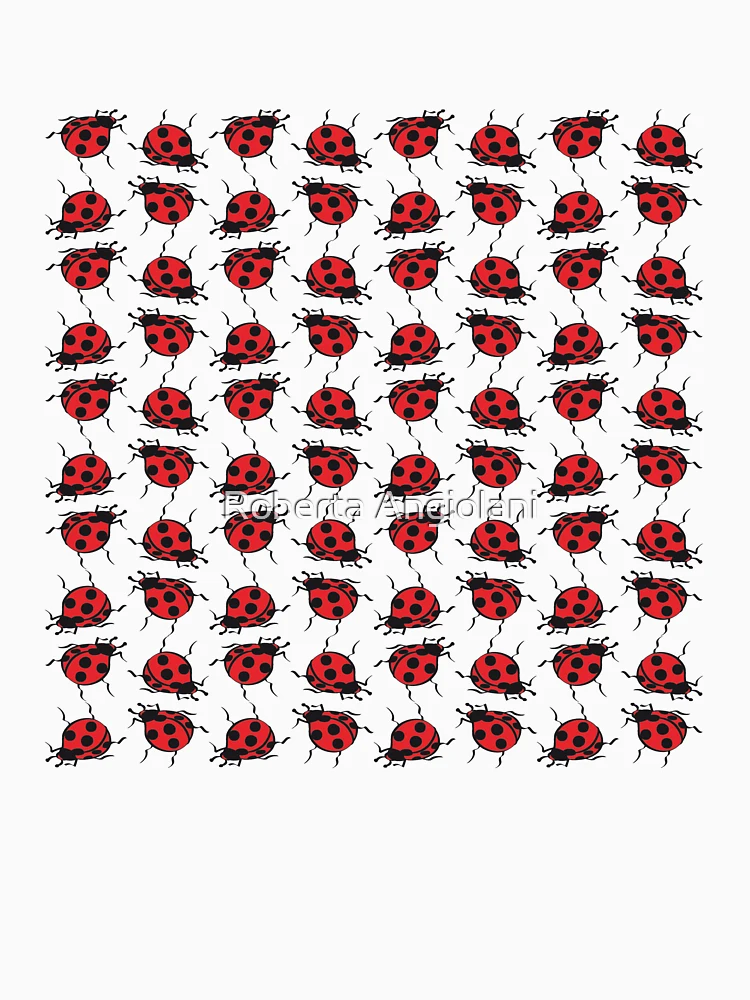 Thumbnail 6 of 6, Pullover Hoodie, Ladybugs Pattern designed and sold by Roberta Angiolani.