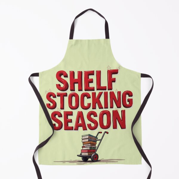 Item preview, Shelf Stocking Season – Funny Book Lover Christmas designed and sold by TroyTheTerrific.