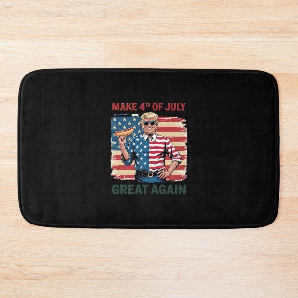 Item preview, Make 4th Of July Great Again Trump Hotdog designed and sold by RsFilsingerArt.