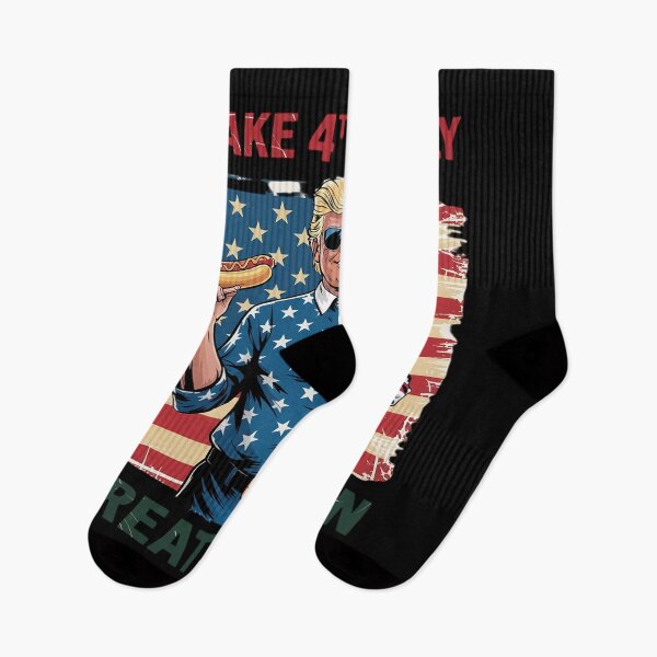Item preview, Make 4th Of July Great Again Trump Hotdog designed and sold by RsFilsingerArt.