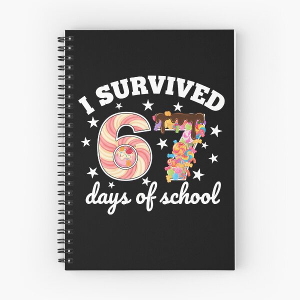 Item preview, I 67 Teacher School Funny Meme Survived Student Classic 67 Days of designed and sold by SteveSaccoro.