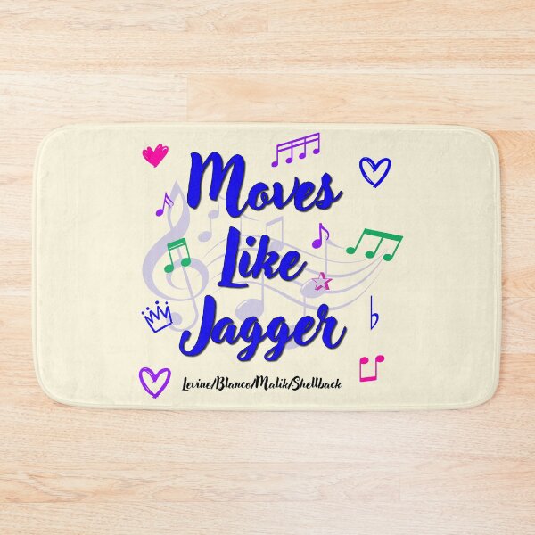 Item preview, Moves Like Jagger Popular Song Title designed and sold by CharlottePlaceArt.