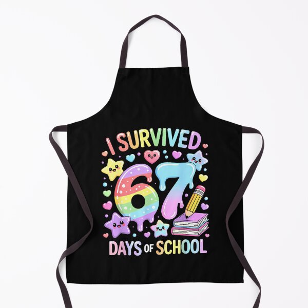 Item preview, School Student Days Survived Funny Teacher Meme 67 67 I of Classic designed and sold by SteveSaccoro.