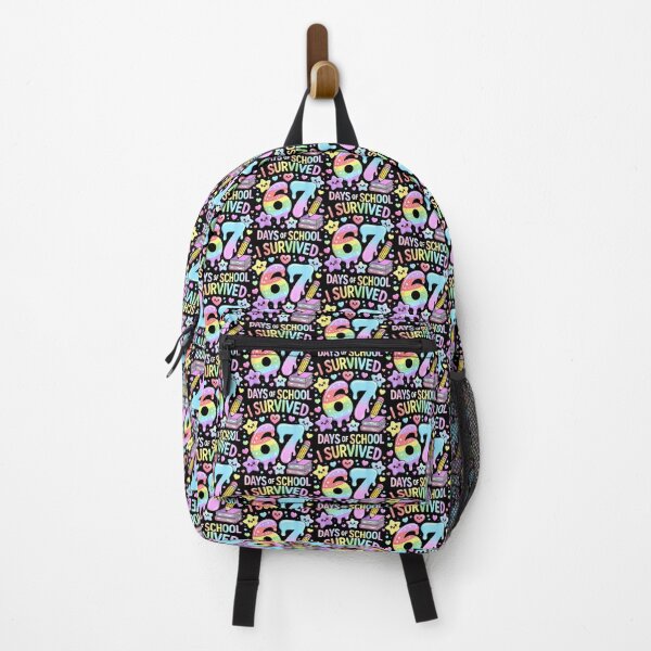 Item preview, School Student Days Survived Funny Teacher Meme 67 67 I of Classic designed and sold by SteveSaccoro.