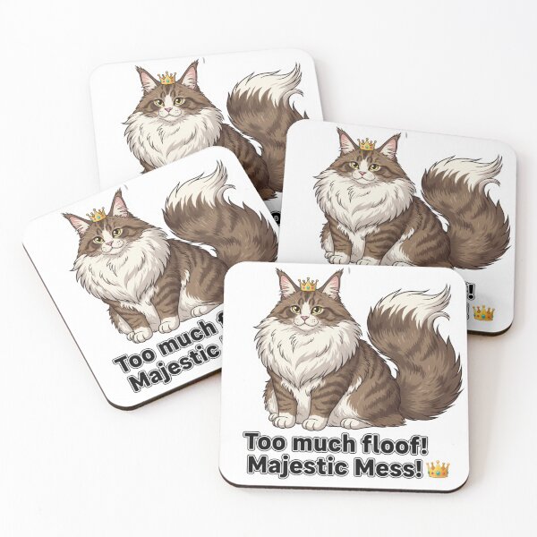 Item preview, Maine Coon Superhero | Hero Cat Sticker, T-Shirt, Phone Case designed and sold by MiracleDroplet.
