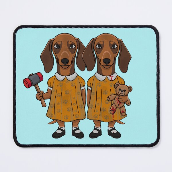 Item preview, The Shiny Dachshund Twins designed and sold by CARPIO Creations.