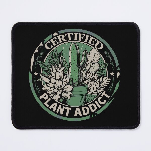 Item preview, Certified Plant Addict Badge | Succulent Cactus Gardening designed and sold by AnAzArt.
