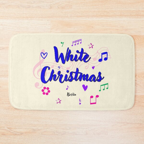 Item preview, White Christmas Popular Song Title designed and sold by CharlottePlaceArt.
