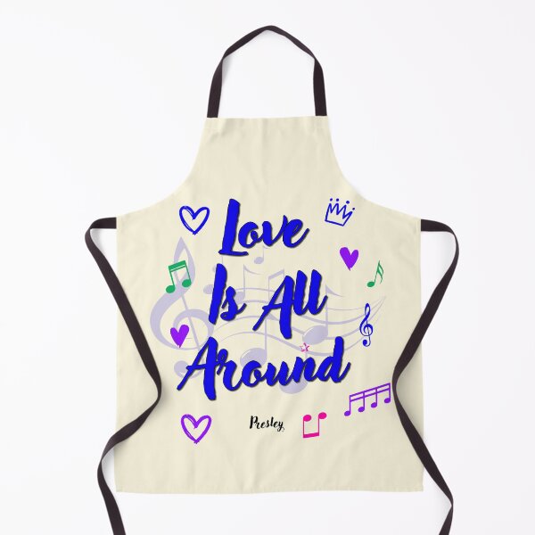 Item preview, Love Is All Around Popular Song Title designed and sold by CharlottePlaceArt.
