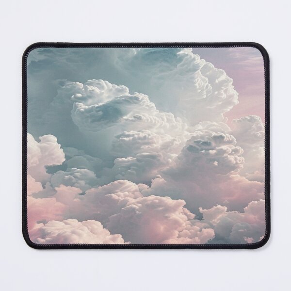 Item preview, Colorful huge clouds pattern designed and sold by saly55887.