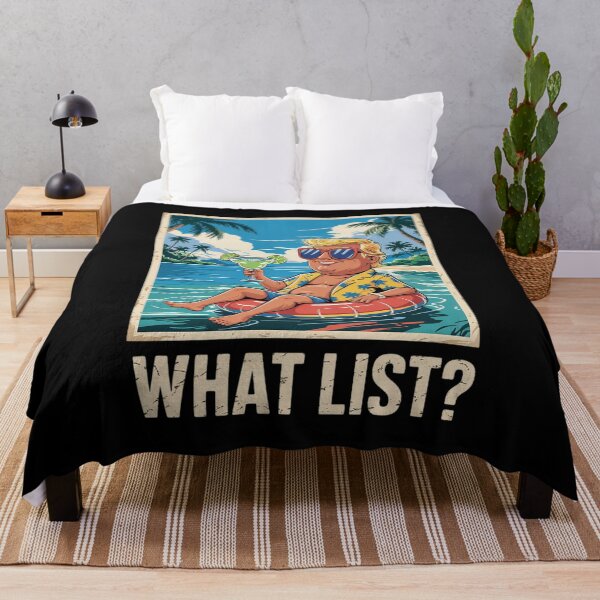 Item preview, What List Trump 4 designed and sold by RsFilsingerArt.