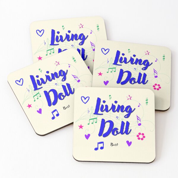 Item preview, Living Doll Popular Song Title designed and sold by CharlottePlaceArt.