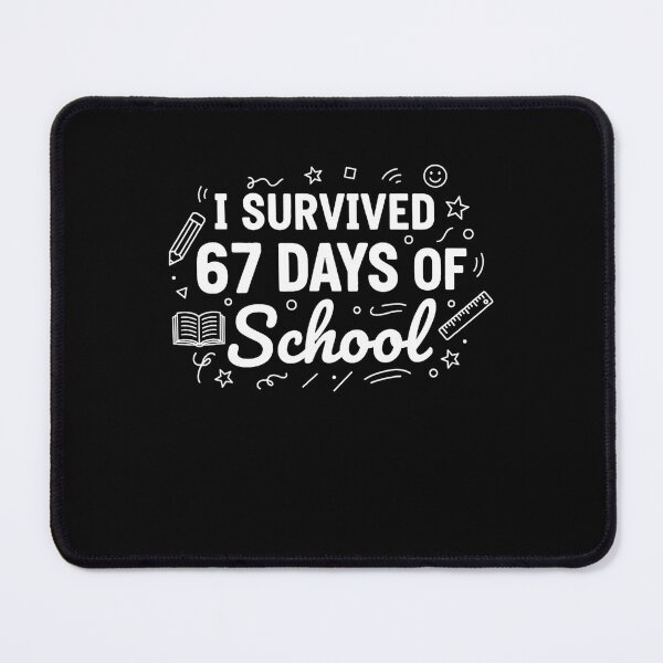 Item preview, Student Survived Days of Funny 67 Meme 67 School I Classic Teacher designed and sold by SteveSaccoro.