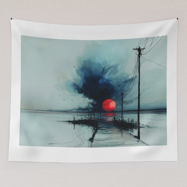 Item preview, SUNSET OVER THE SEA - SEASCAPE .197 designed and sold by lautir.