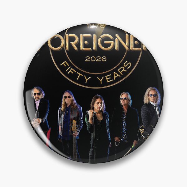 Item preview, 50th Anniversary Foreigner Tour in 2026 Iseng designed and sold by jcunniam3c.