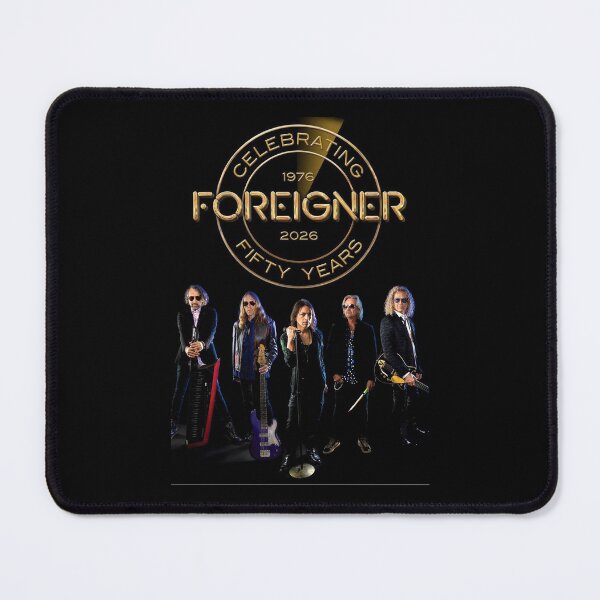 Item preview, 50th Anniversary Foreigner Tour in 2026 Iseng designed and sold by jcunniam3c.