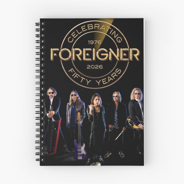 Item preview, 50th Anniversary Foreigner Tour in 2026 Iseng designed and sold by jcunniam3c.