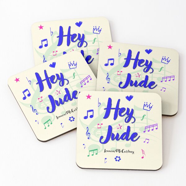 Item preview, Hey Jude Popular Song Title designed and sold by CharlottePlaceArt.