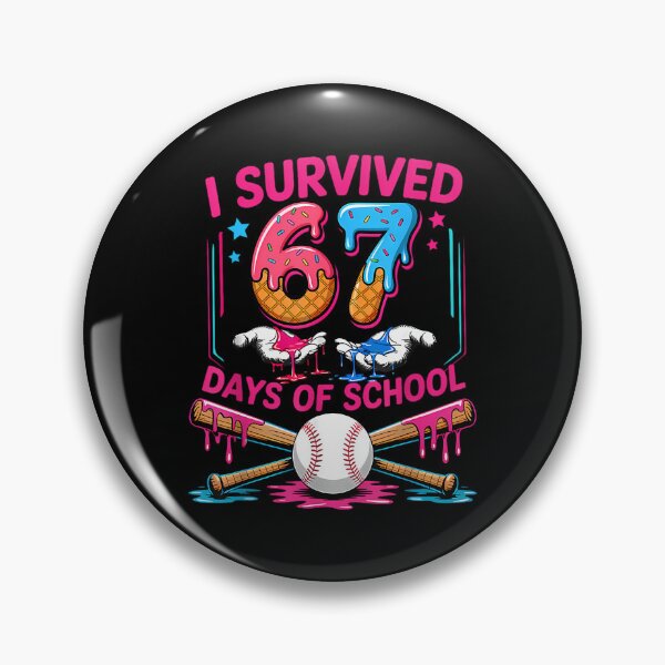 Item preview, Teacher I 67 67 Days Funny Survived Classic Meme of School Student designed and sold by SteveSaccoro.