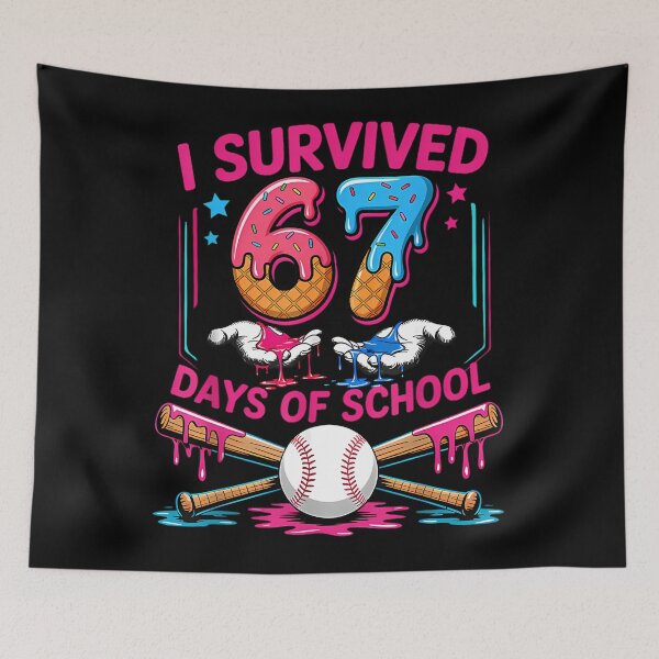 Item preview, Teacher I 67 67 Days Funny Survived Classic Meme of School Student designed and sold by SteveSaccoro.