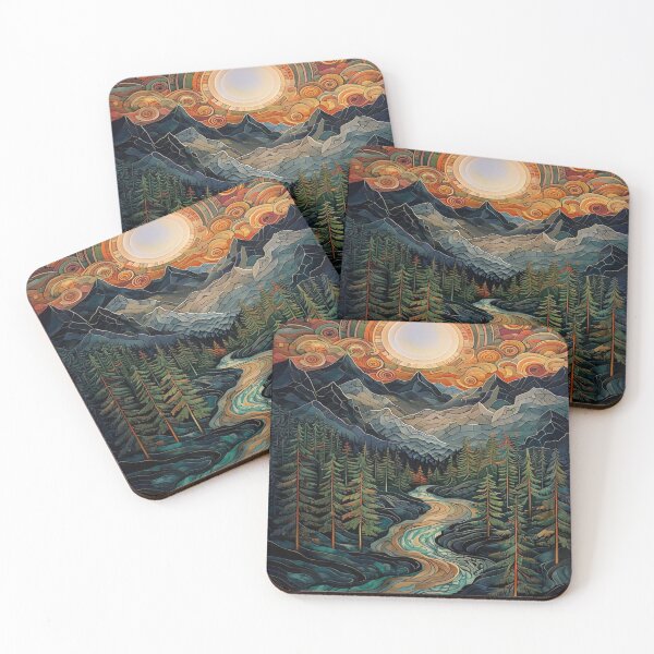 Item preview, Natural mosaic pattern designed and sold by saly55887.