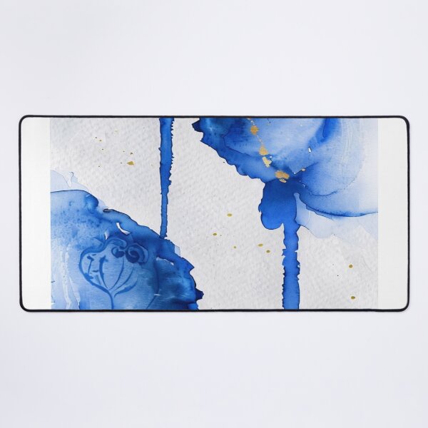 Item preview, Blue and white rose pattern designed and sold by saly55887.