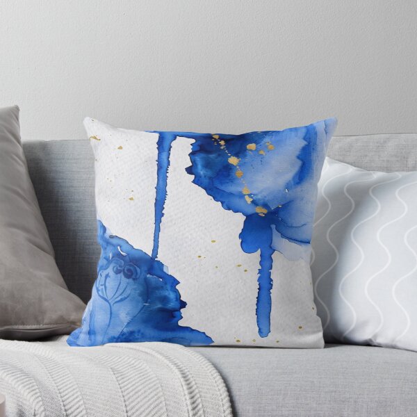 Item preview, Blue and white rose pattern designed and sold by saly55887.